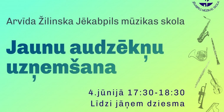 Jaunu audzēkņu uzņemšana